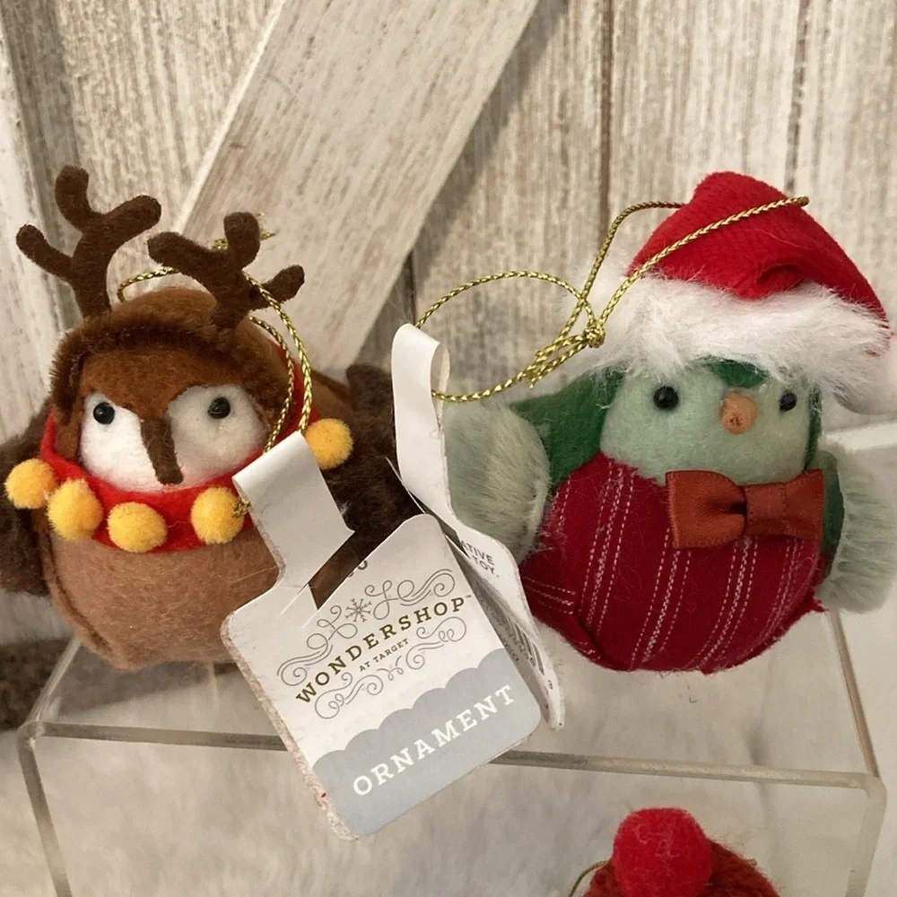 Target 2022 Wondershop Christmas Bird Ornaments